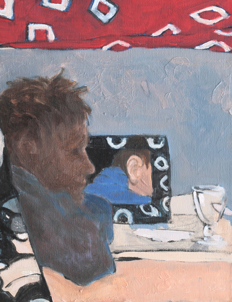 Voir Oreille - 3F - huile sur toile